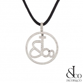 Jacob & Co Diamond Pendant 1.99ct G-H/VS